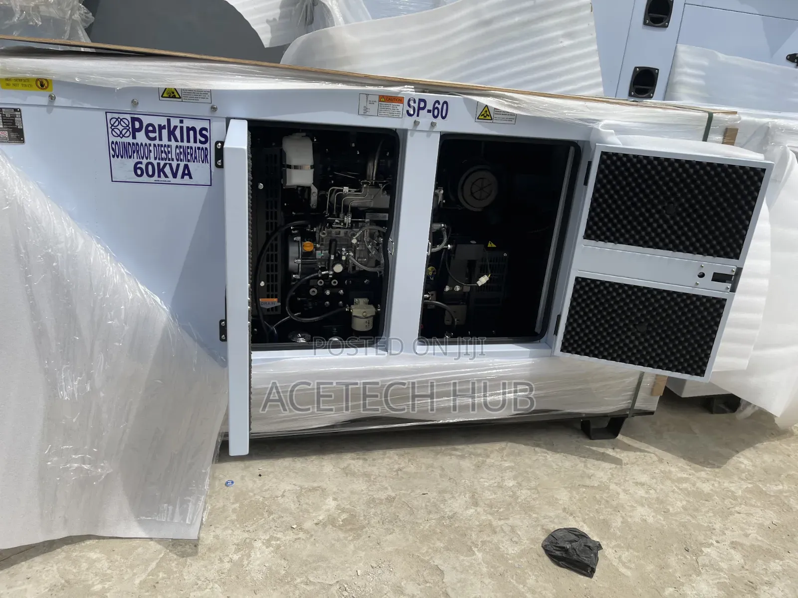 Perkins 60kva Silent Genset - Working Perfectly