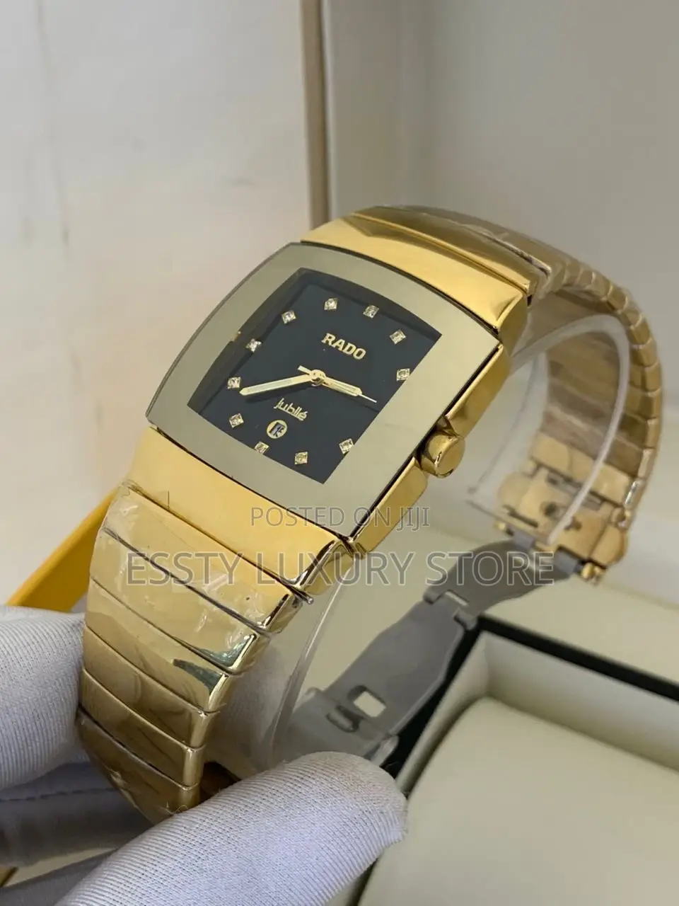 Original Quality Luxury Rado Automatic Engine Gold Chain Wrist Watch