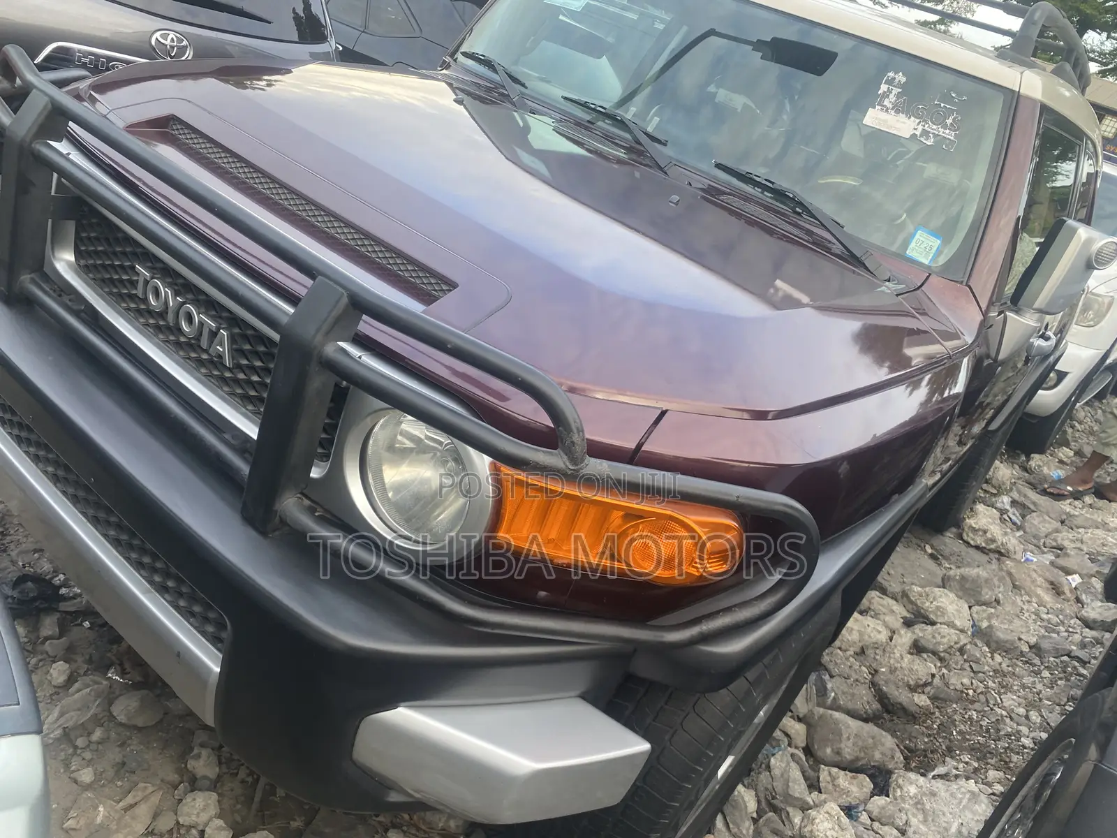 Toyota FJ Cruiser 4x4 Automatic 2009 Maroon
