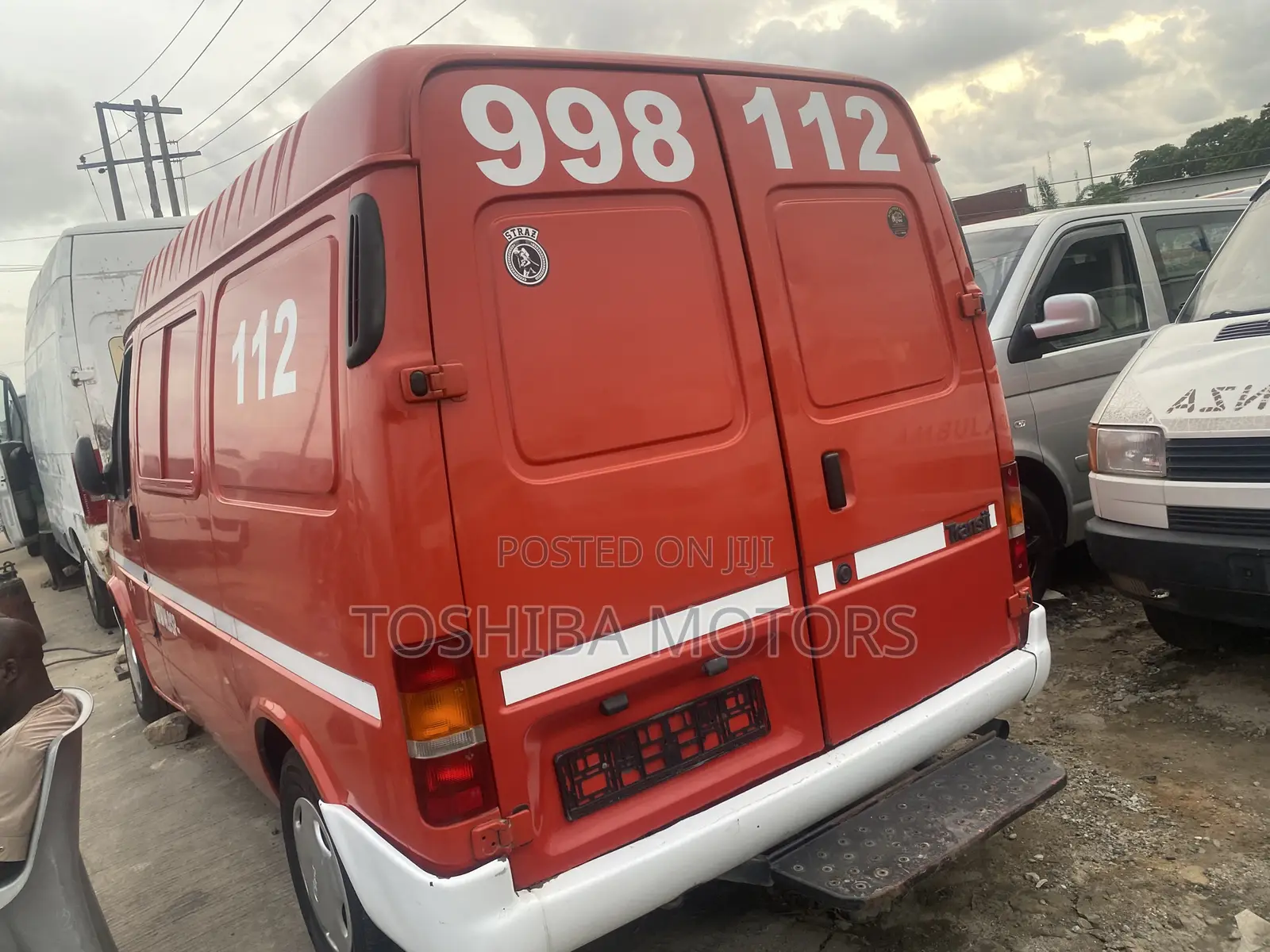 Ford Transit 2005 Red