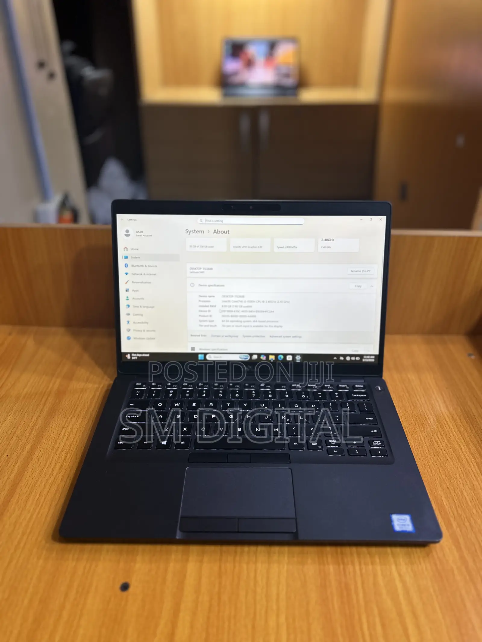 Laptop Dell Latitude 5401 8GB Intel Core i5 SSD 256GB