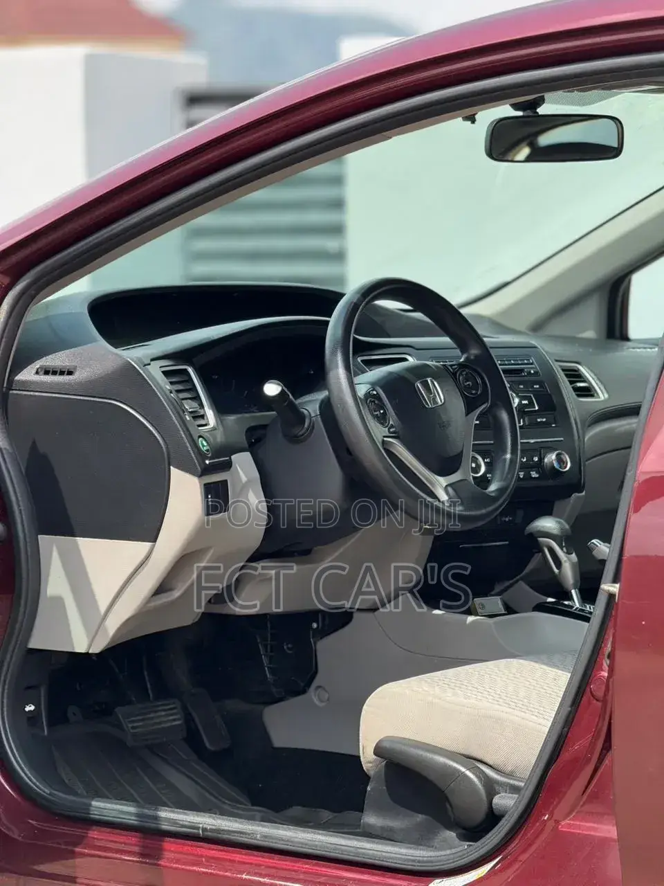 Honda Civic 2015 Maroon