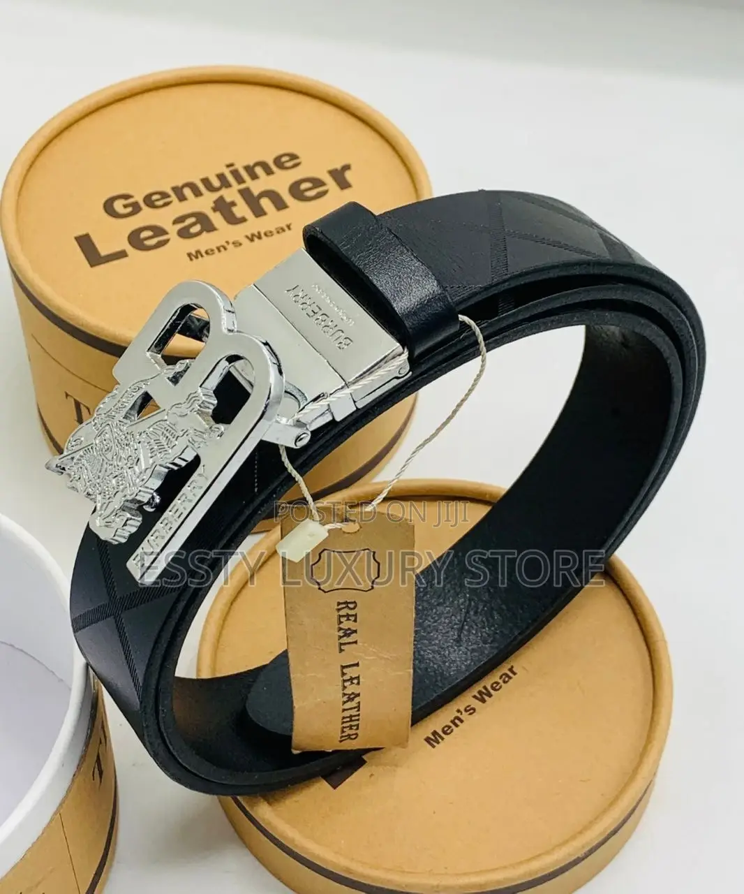 Louis Vuitton Pure Quality Unisex Leather Waist Belt