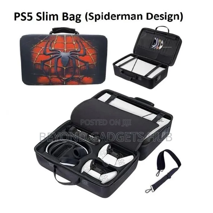 Playstation 5 Ps5 Slim Spider-Man Carry Bag