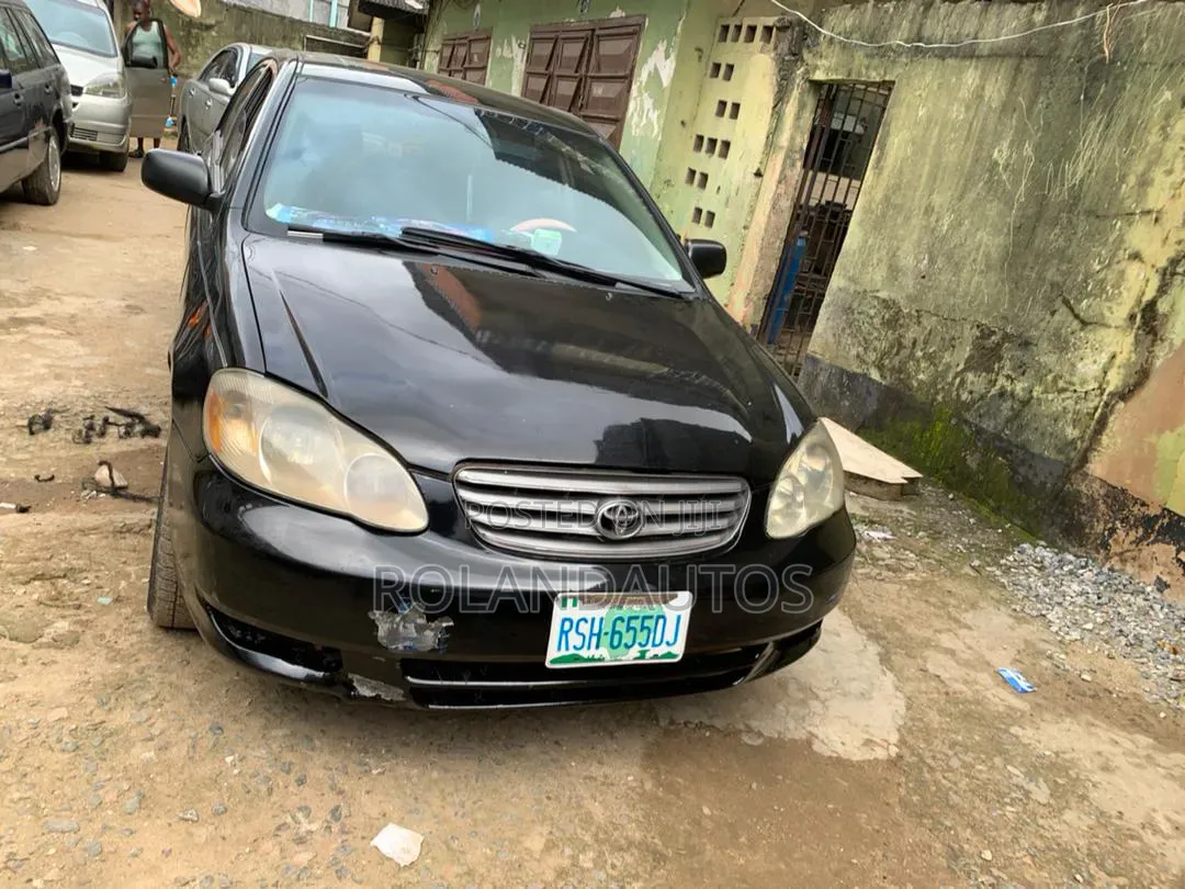 Toyota Corolla 2005 Black