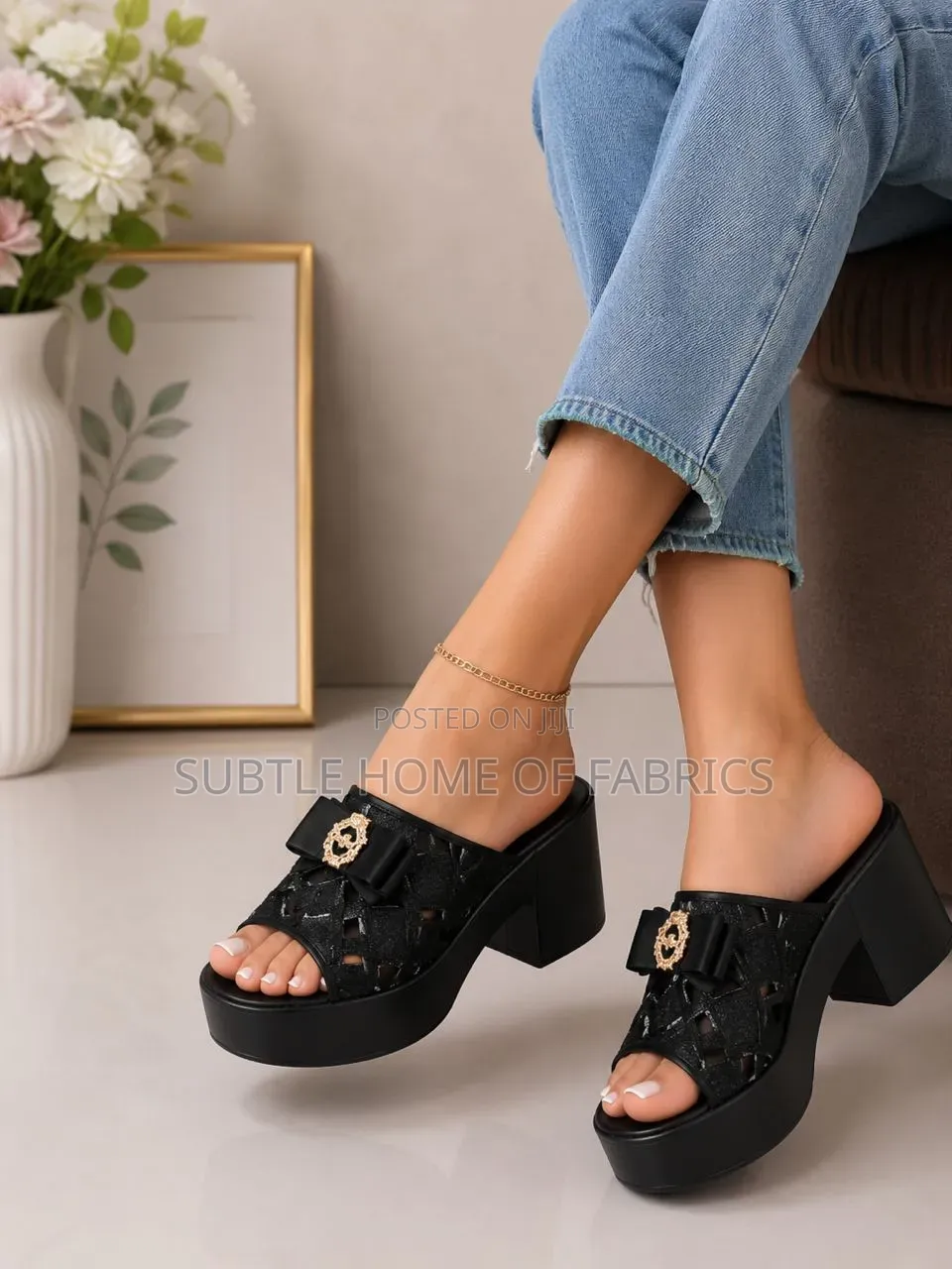 Classy Women’S Platform Heels | Stylish Comfortable Ladies Slippers
