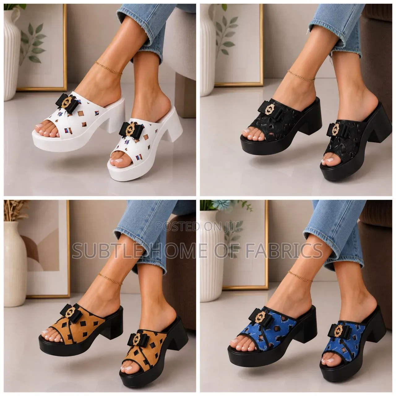 Classy Women’S Platform Heels | Stylish Comfortable Ladies Slippers