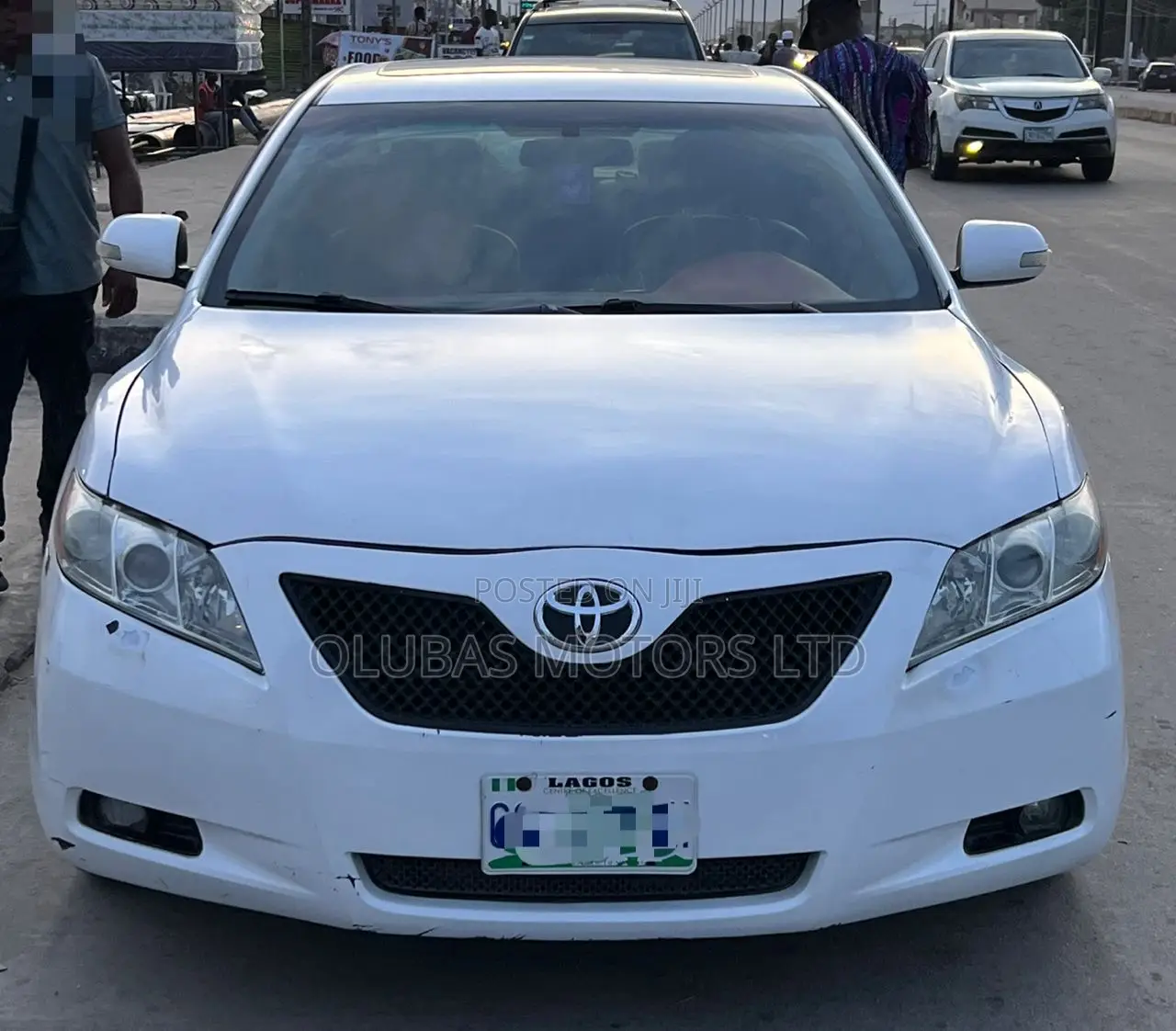 Toyota Camry 2.4 LE 2008 White