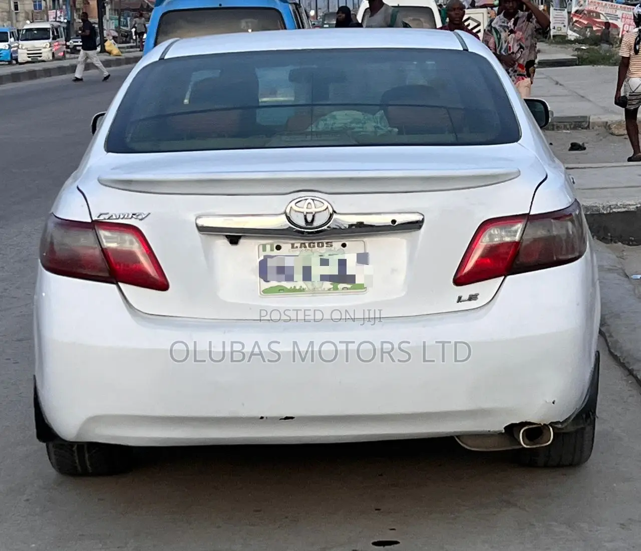 Toyota Camry 2.4 LE 2008 White