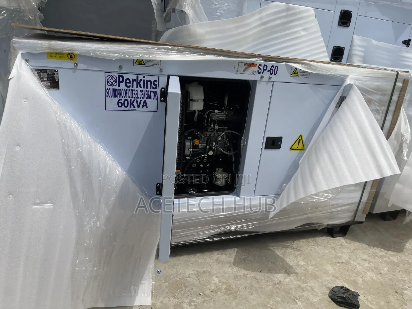 Soundproof Perkins 60kva Diesel Generator