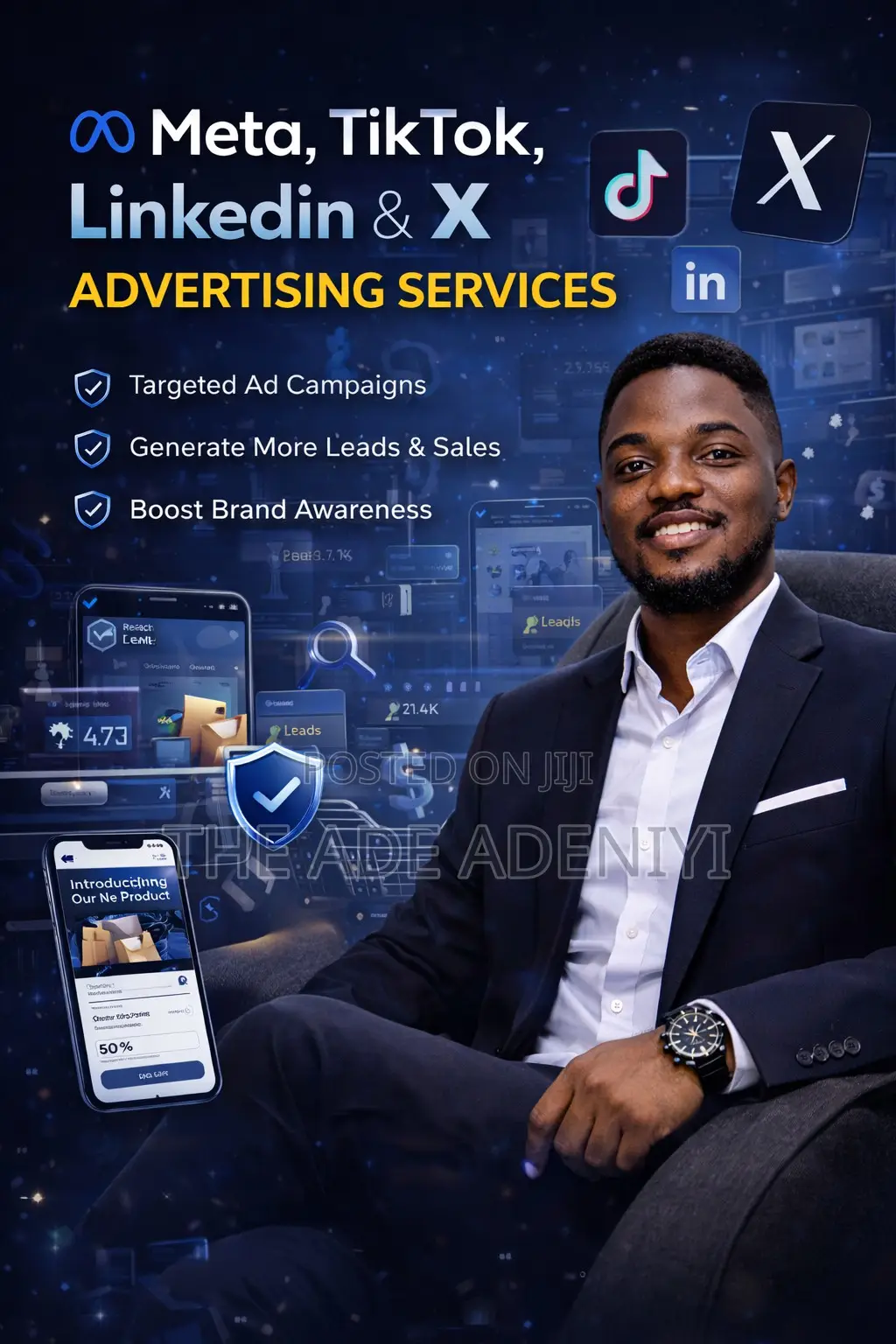 I Will Run Ads That Converts and Bring You Sales on X, Tiktok and Ig
