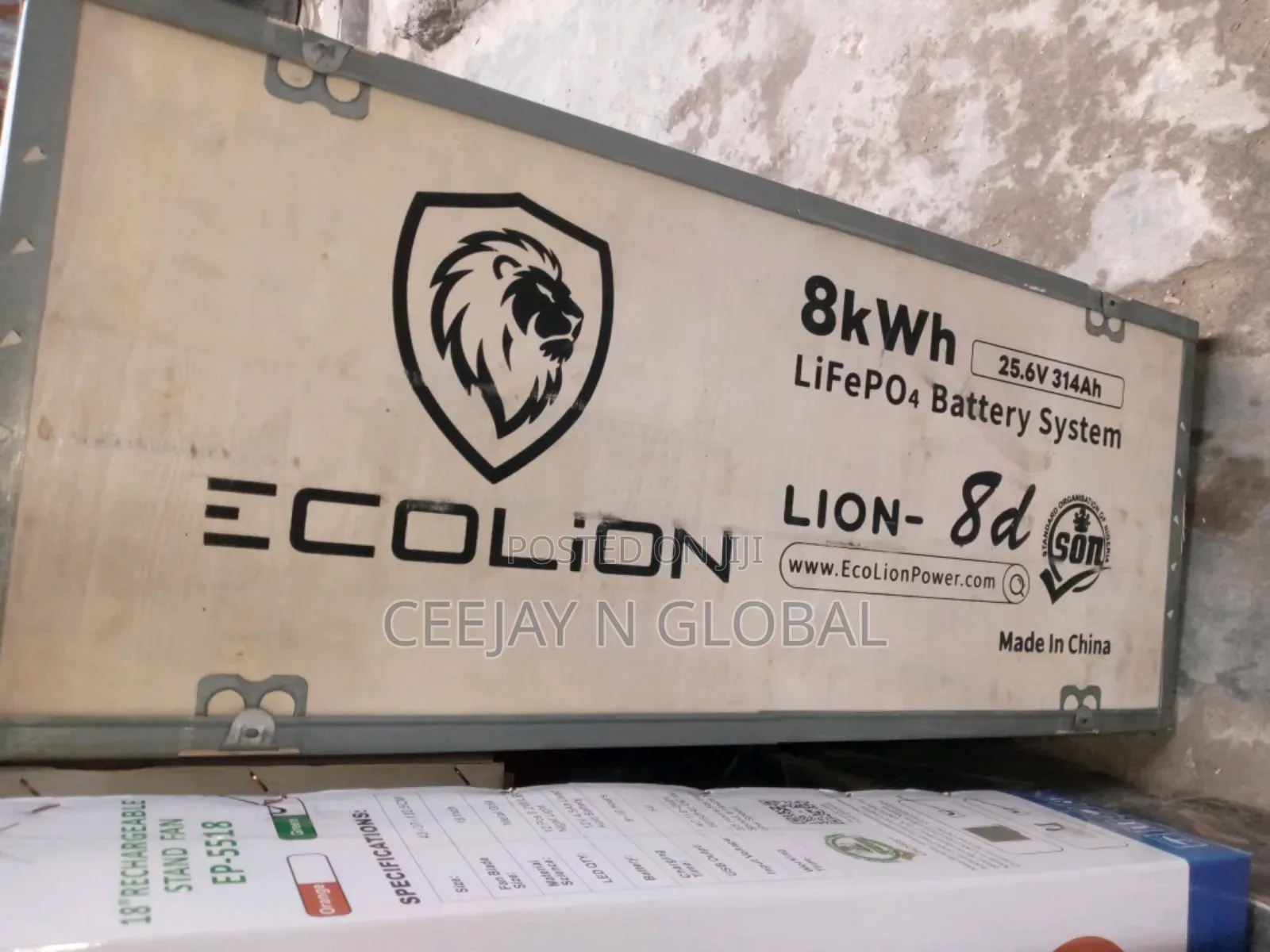 Ecolion 8kwh 24v Lithium Ion Battery