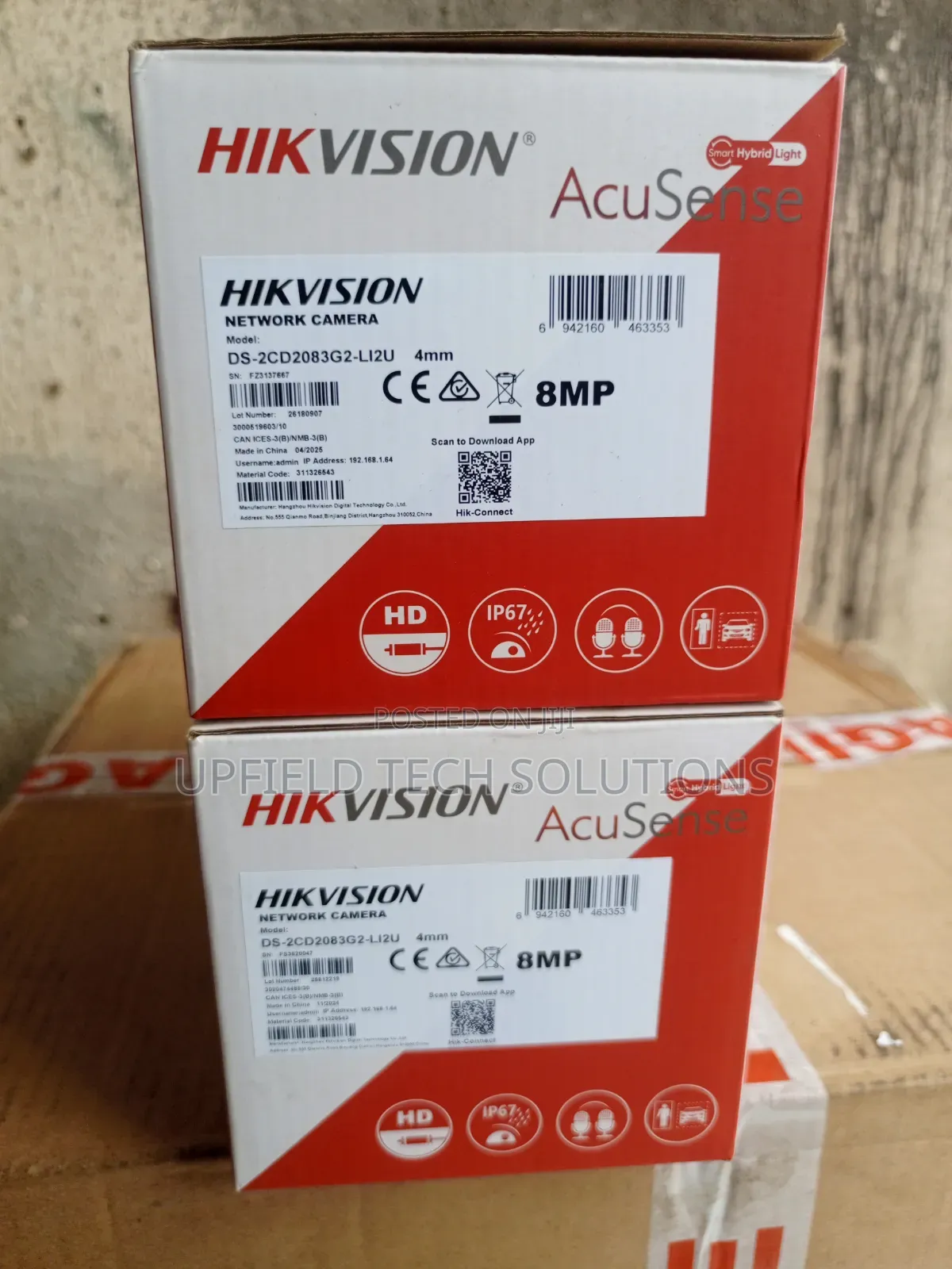 8mp Acusense Smart Ip Camera