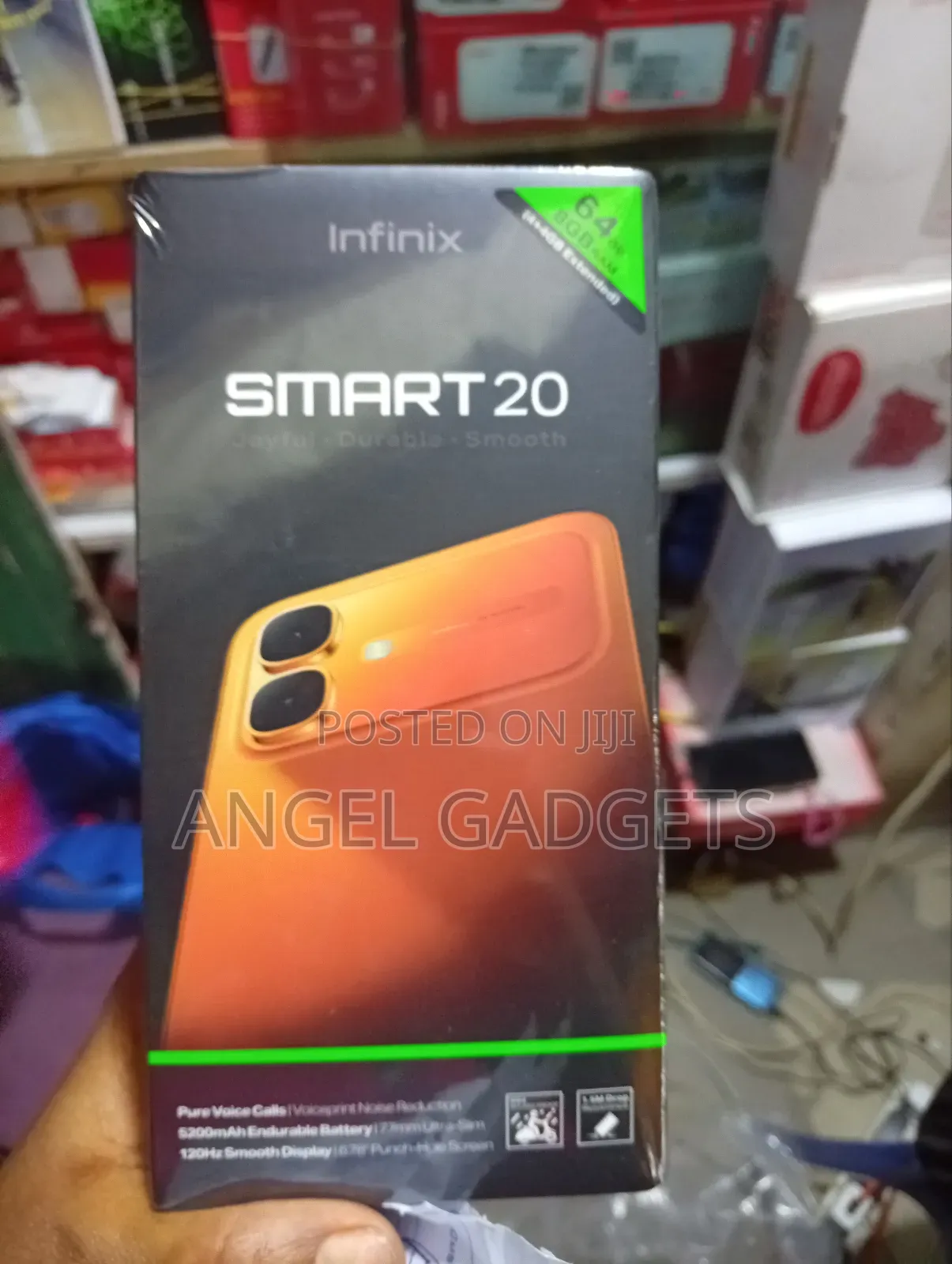 New Infinix Smart 20 128 GB Black