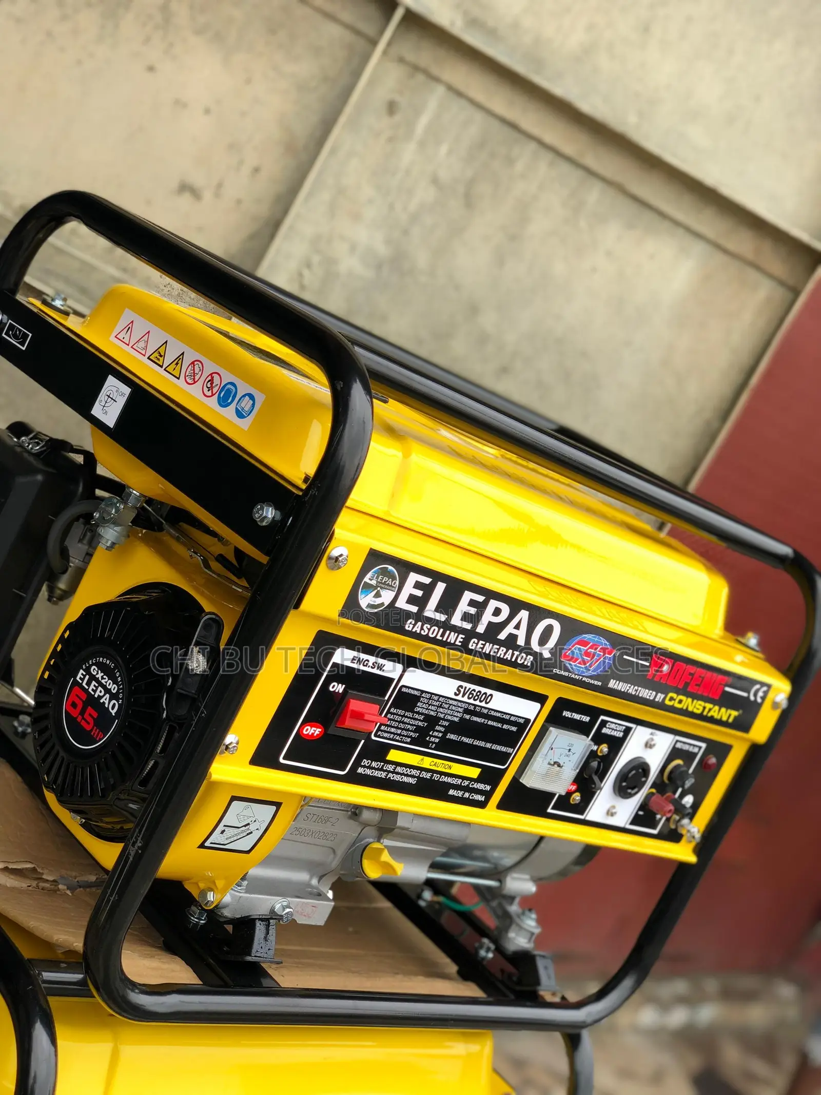 Elepaq Sv6800 Gasoline Generator