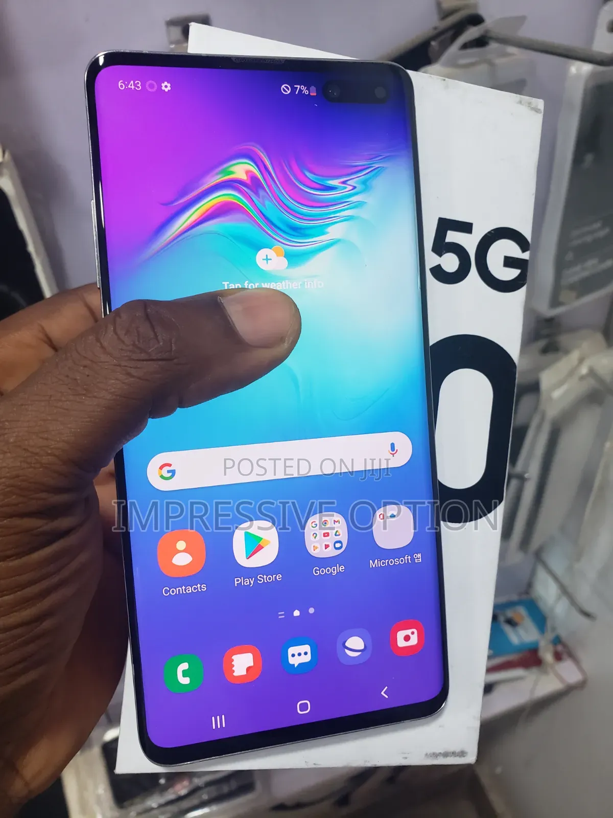 Samsung Galaxy S10 5G 256 GB Blue