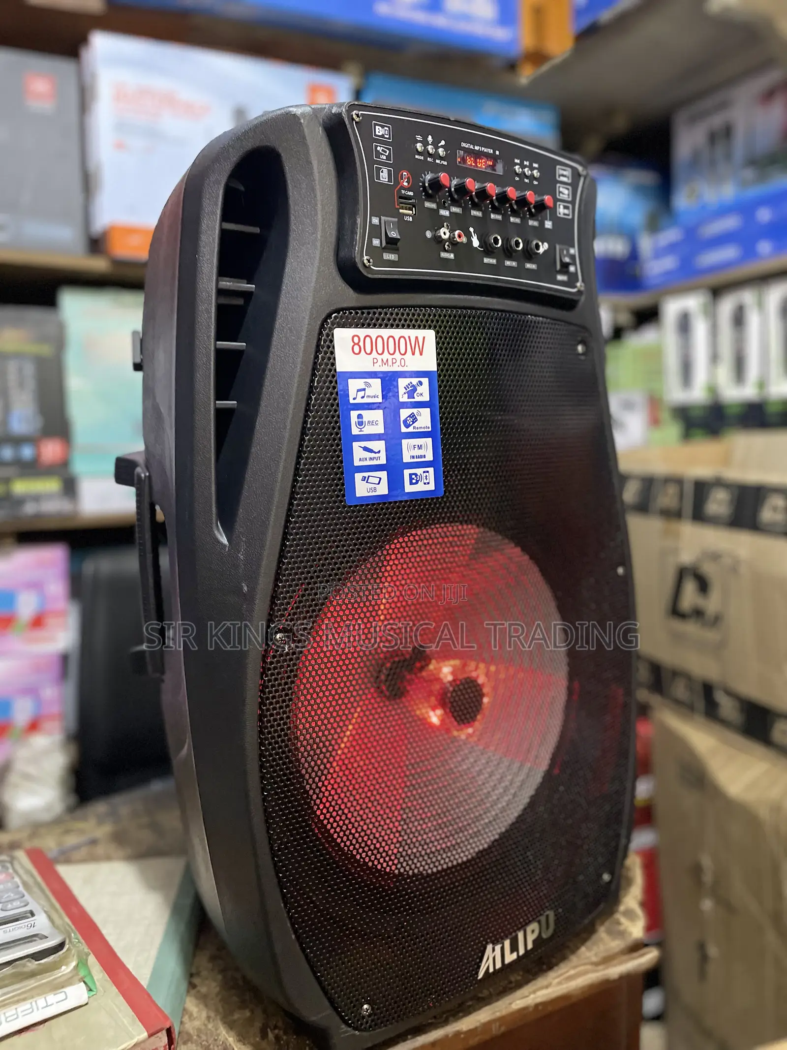 Ailipu Sp-35100 High-Power, Portable Public Address (Pa) System Mic