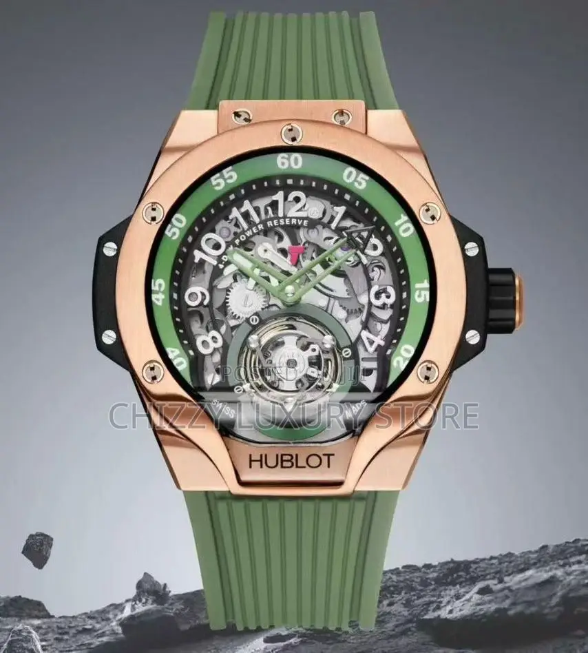 Premium Hublot Quality Luxury Chronograph Limited Edition Wristwatch