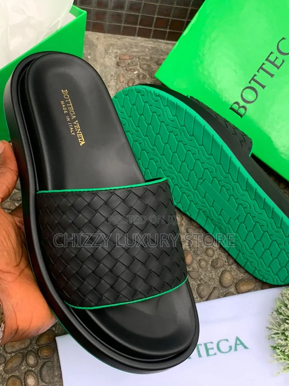 Bottega Veneta Quality Luxury Men Slide