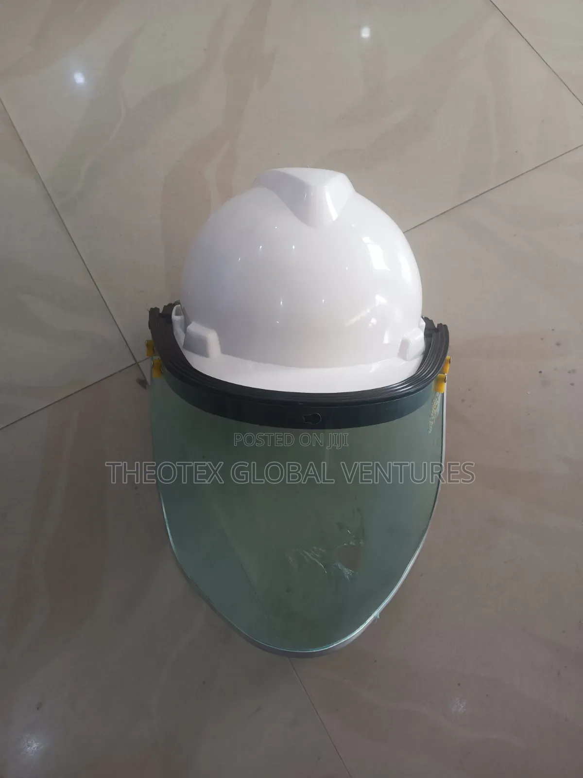 Face Shield With Helmet