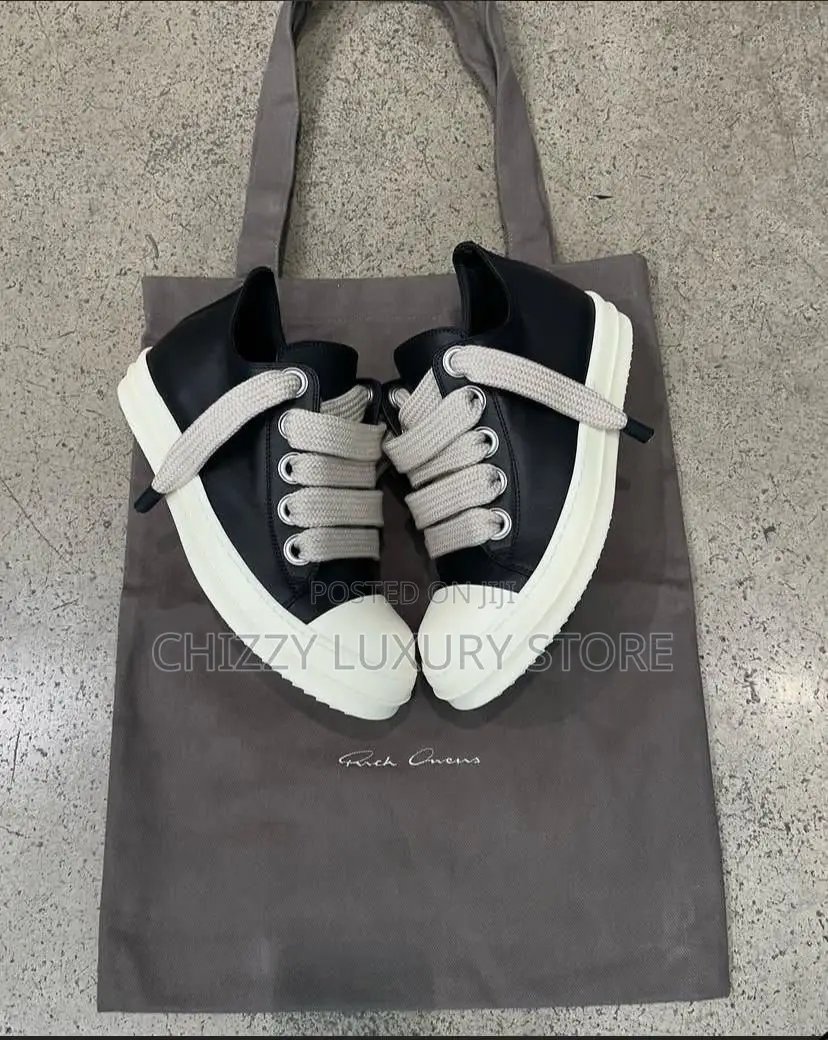 Rick Owens Quality Luxury Men Sneakers