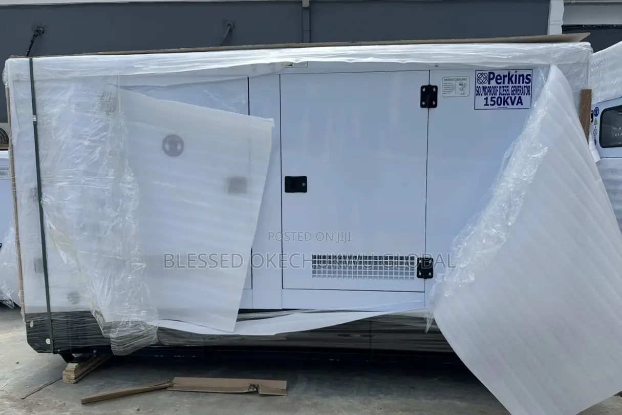 Whisper Silent Sp150kva Perkins Soundproof Generator With Warrantyy