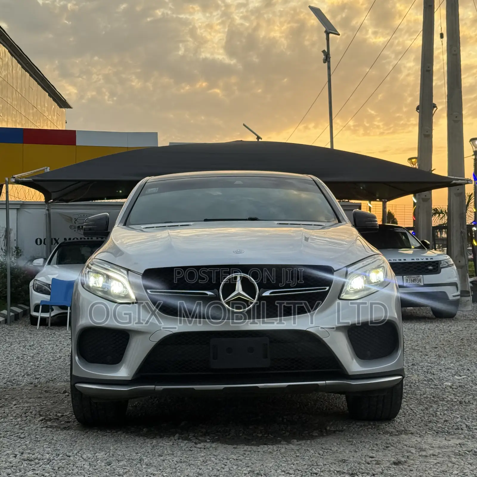 Mercedes-Benz GLE-Class 2017 Silver