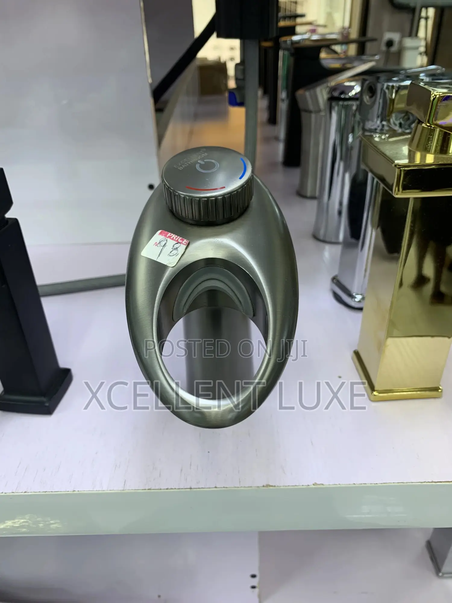 Luxury Basin Mixer Tap on Grey England Made