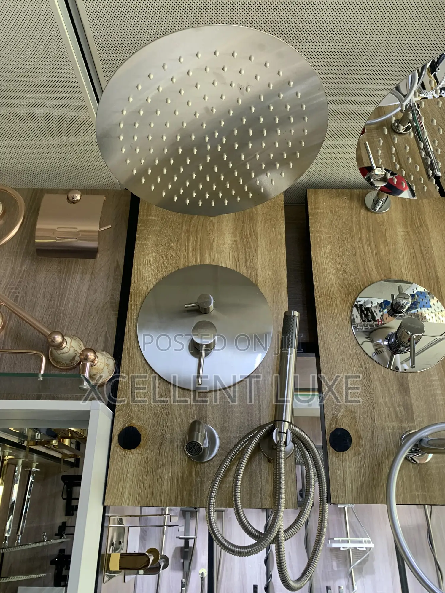 5 Ways Round Head Conduit Shower System