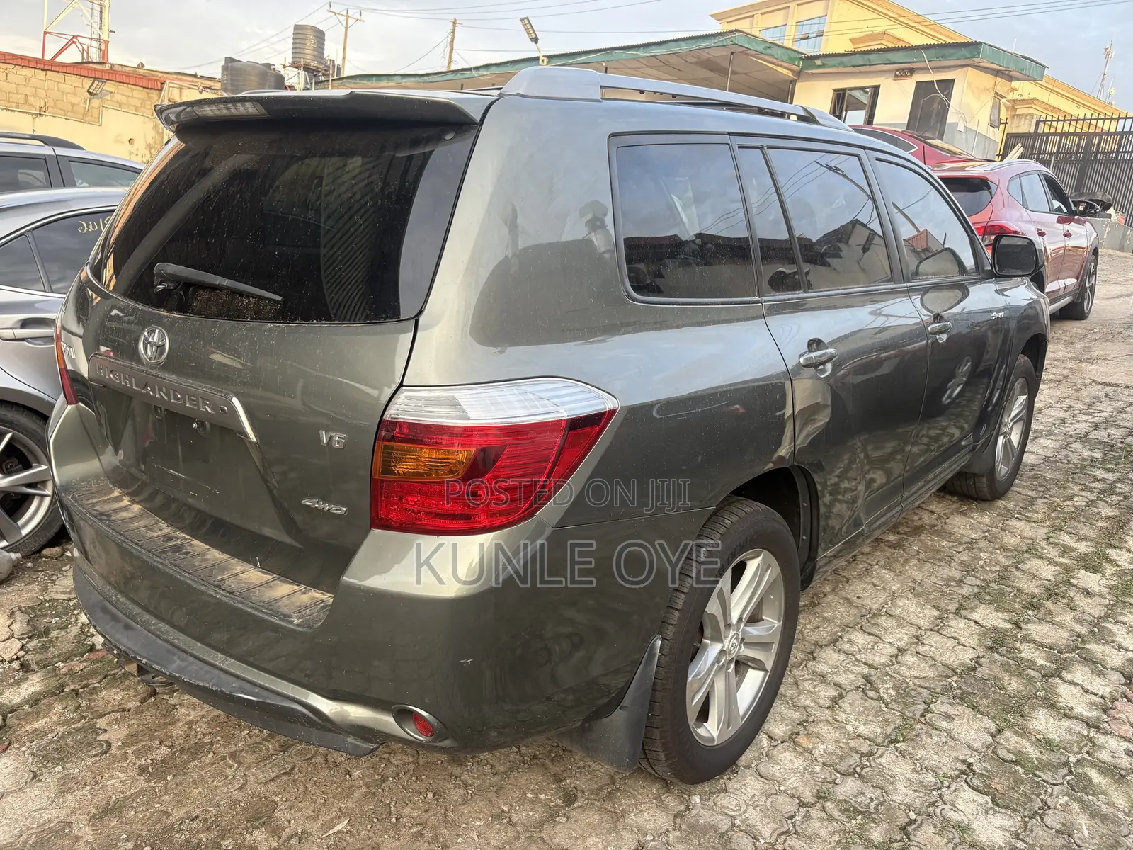 Toyota Highlander Sport 2009 Gray
