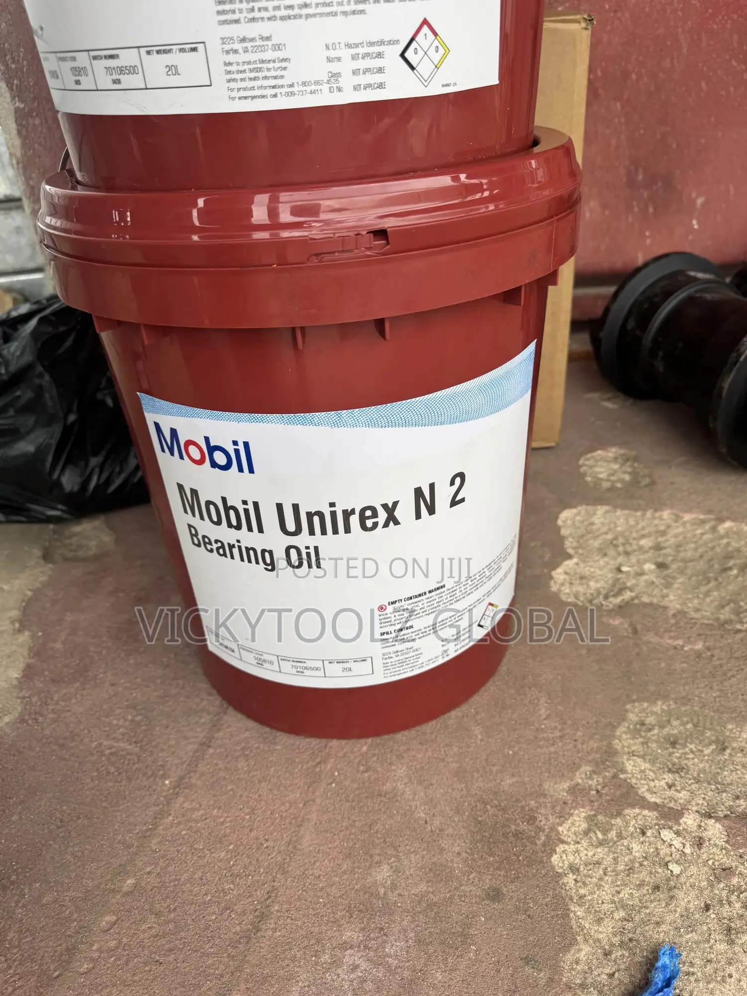 Mobil Unirex N 2 Bearing Oil 20l