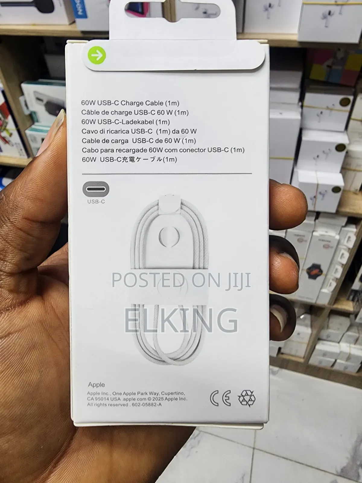 iPhone 17 Pro Max Original Type-C 60w Cable