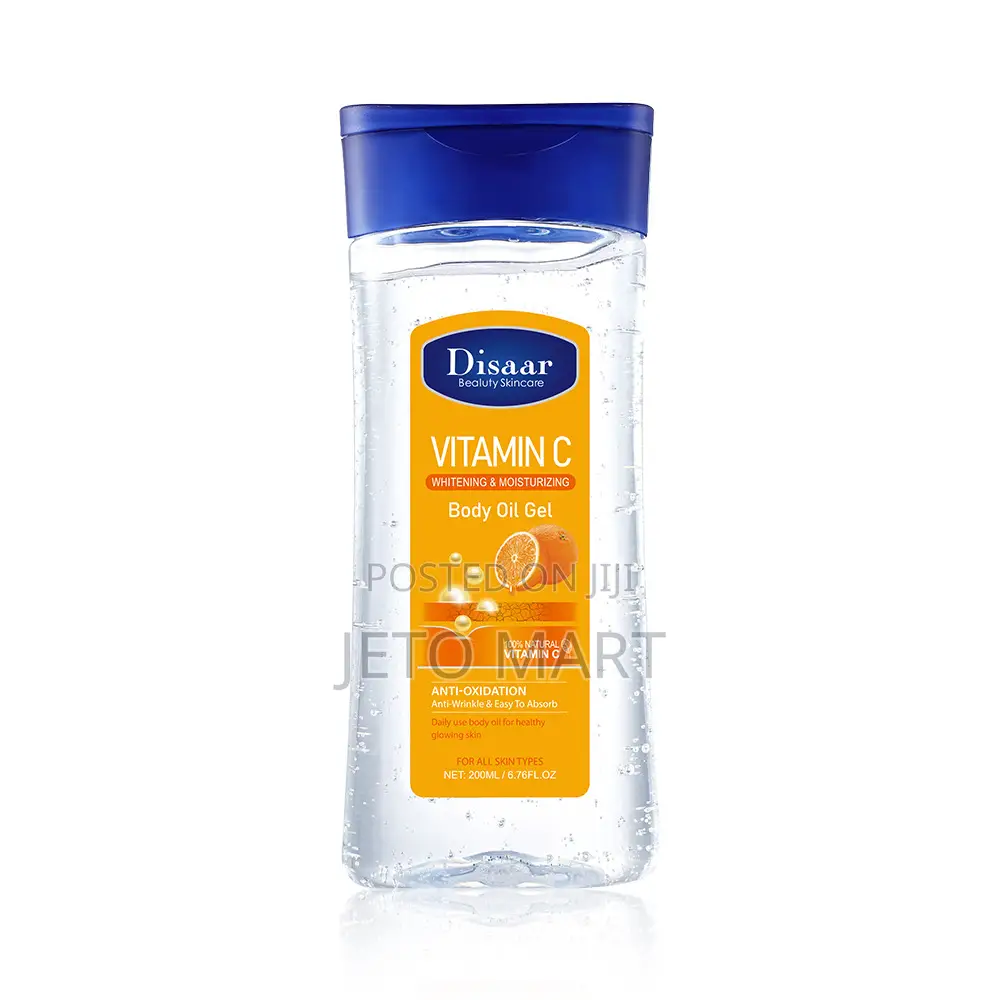 Disaar Moisturizing Vitamin C Body Oil Gel for All Skin 200ml