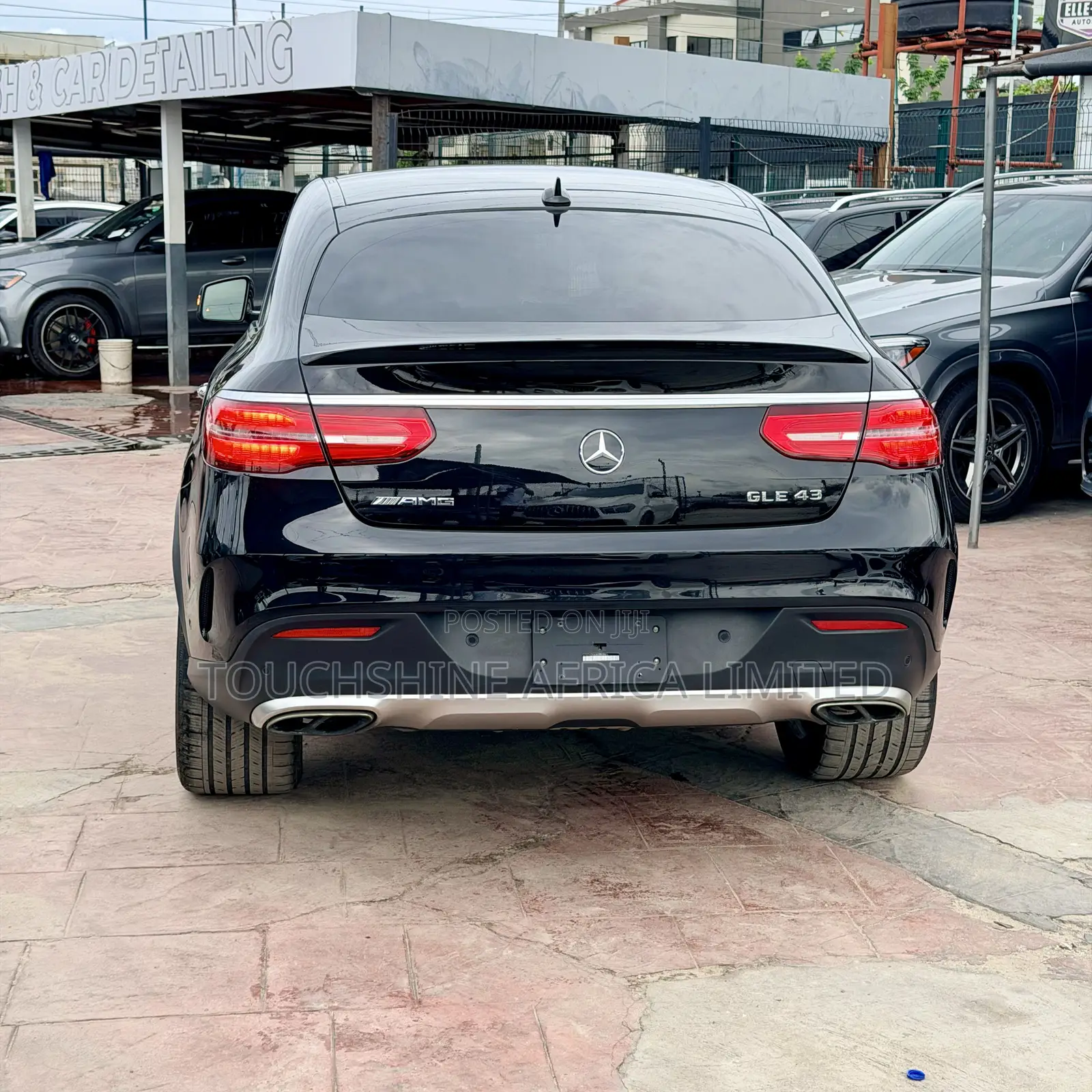 Mercedes-Benz GLE-Class AMG GLE 43 4MATIC 2017 Black