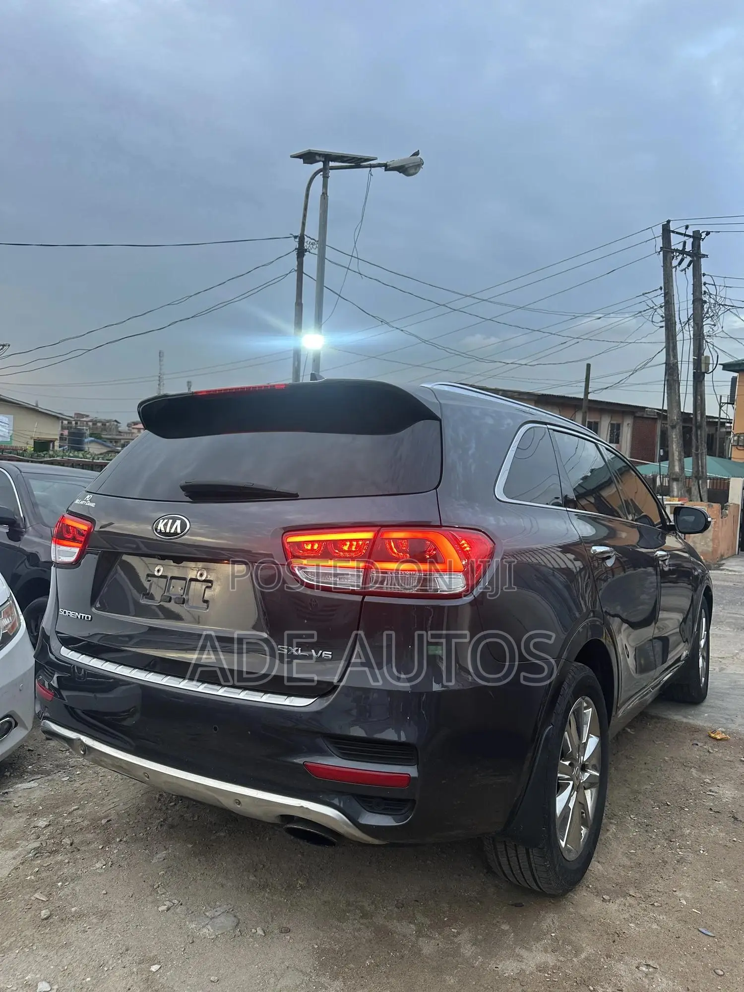 Kia Sorento 3.3L SXL AWD 2017 Gray