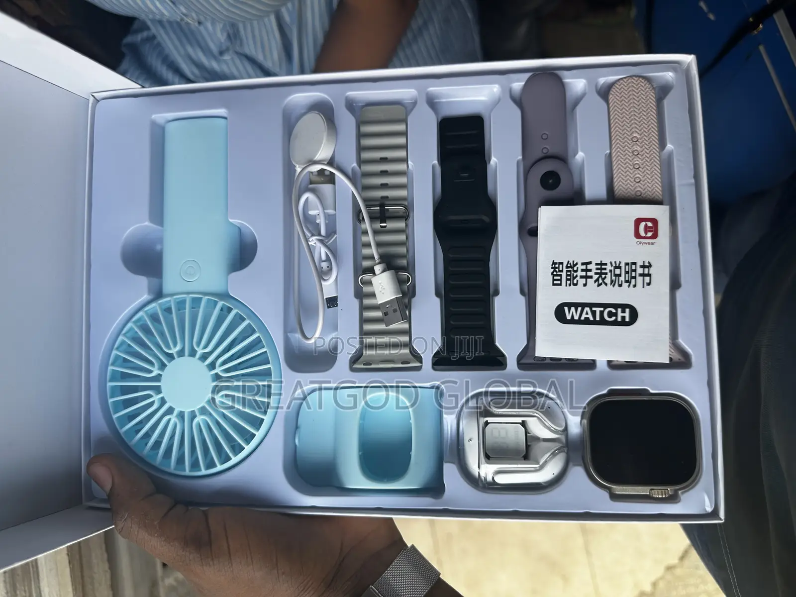 Okpu D96 Plus Smartwatch Combo Set, Upgrade Your Everyday
