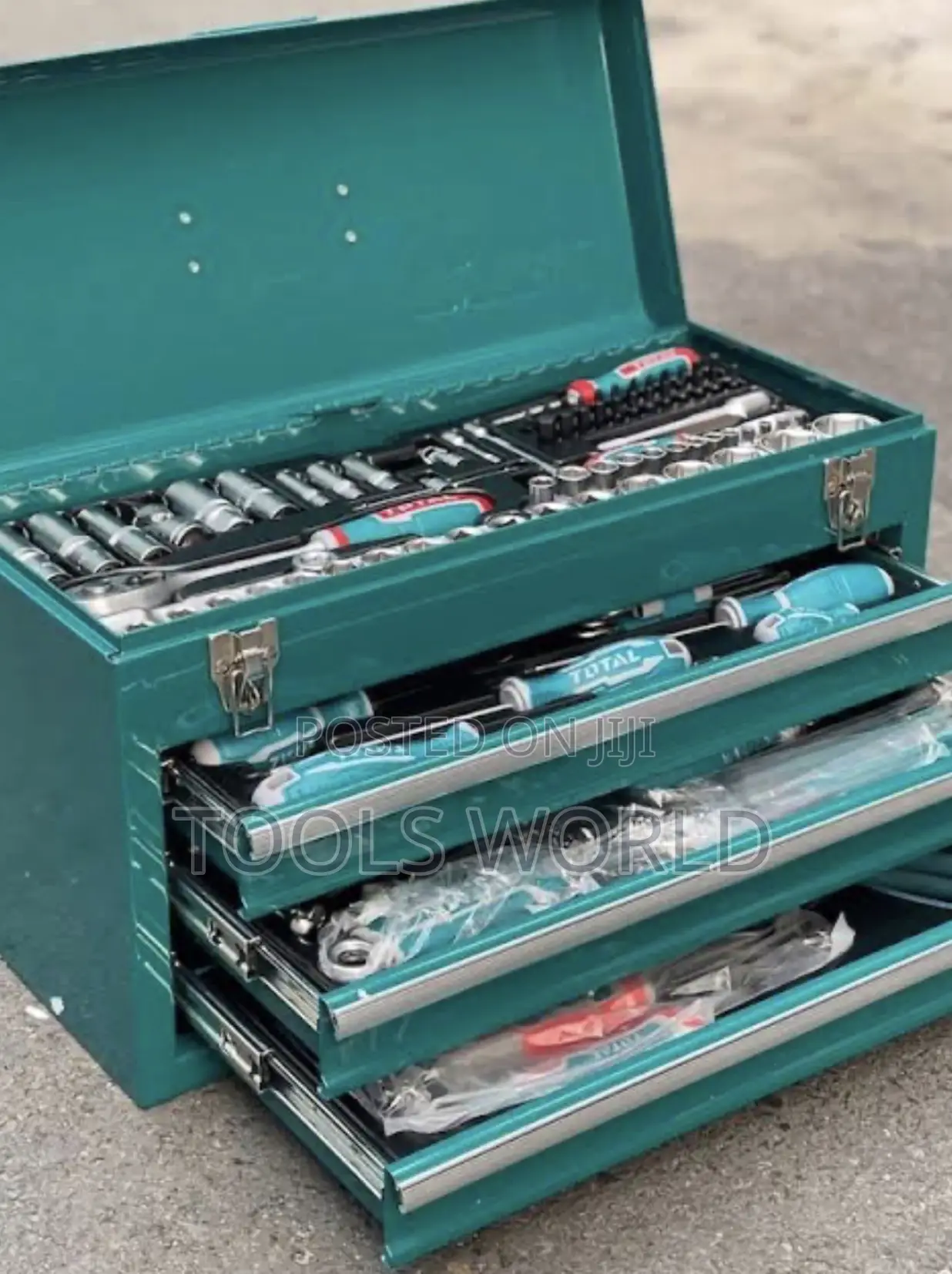 132 PCS Heavy Duty Mechanical Tool Chest Set