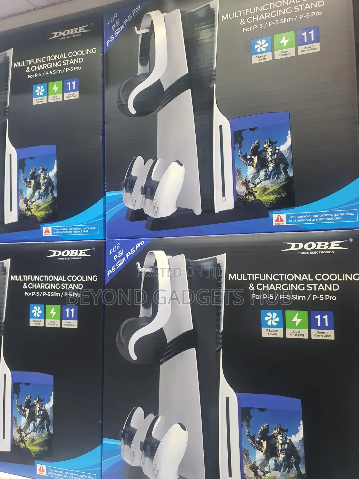 Playstation 5 Ps5 Multifunctiinal Cooling/Charging Stand