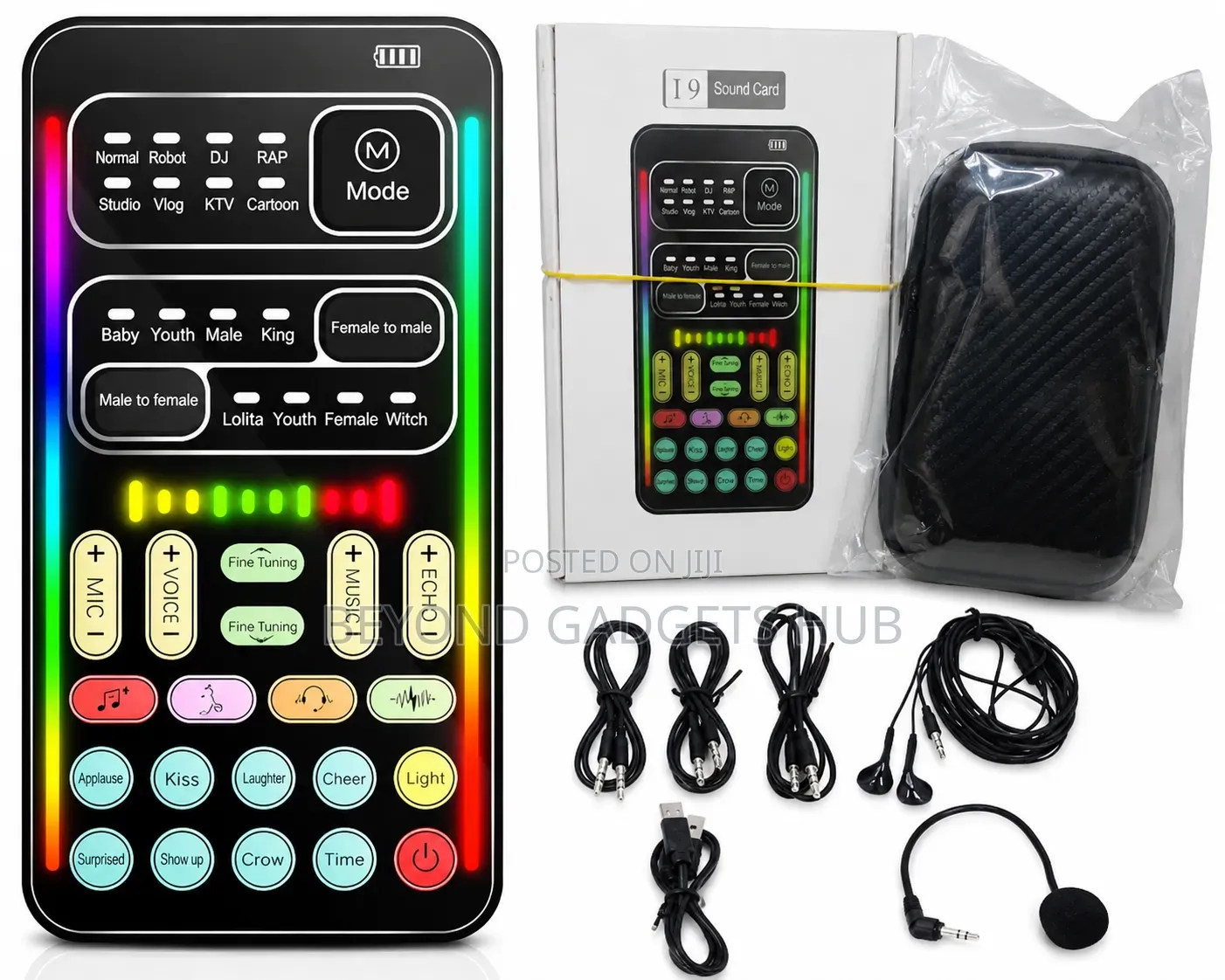 I9 Voice Changer Sound Card