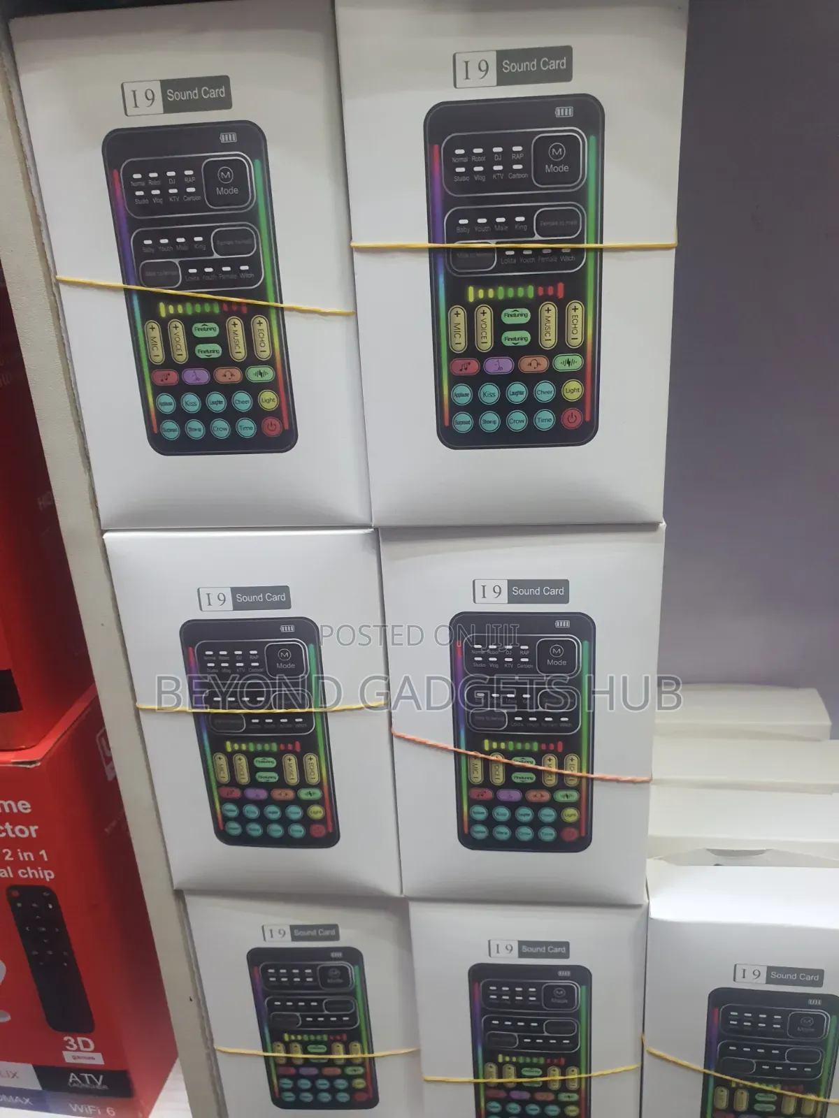 I9 Voice Changer Sound Card