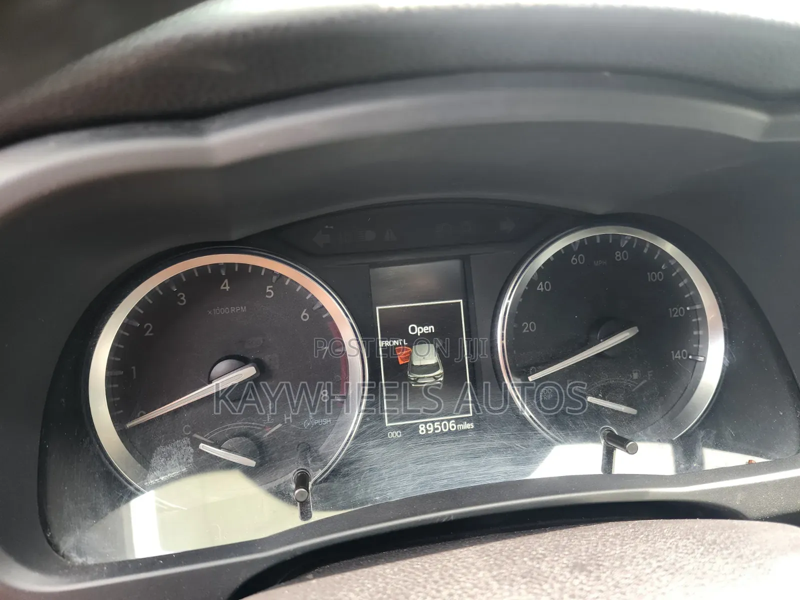 Toyota Highlander XLE V6 4x2 (3.5L 6cyl 6A) 2016 White