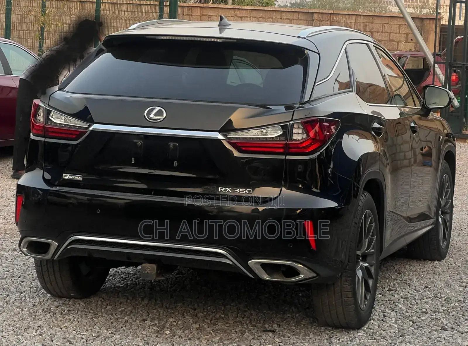 Lexus RX 350 F Sport AWD 2017 Black