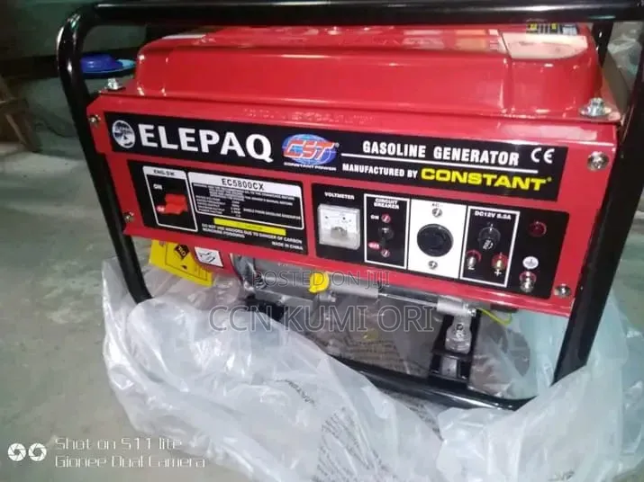 Elepaq Constant Ec5800cx Manual, 3.0kva  Copper Coil