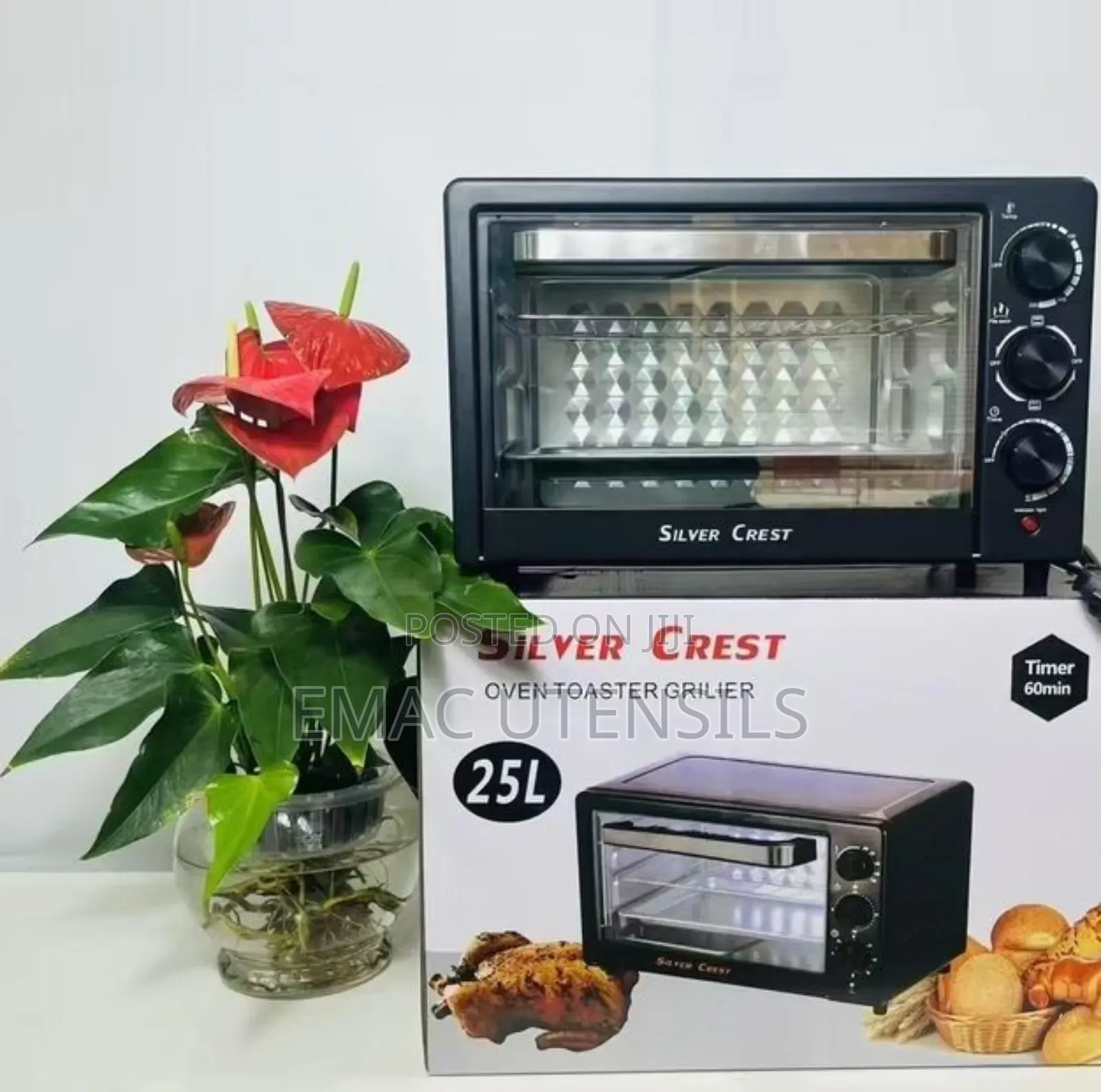 Silver Crest 25l Oven Toaster Griller