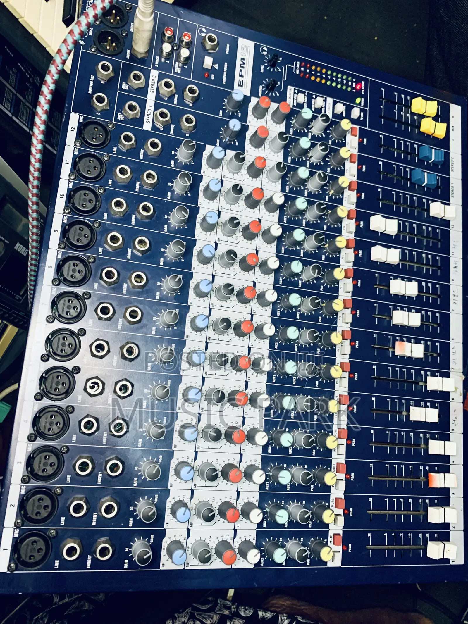  Soundcraft Epm12 Mixer  ₦145,000 | Lagos | Uk-Used, Tested 100% 