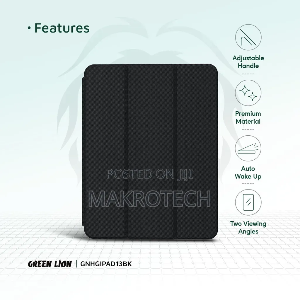 Green Lion Magic Keyboard Cause Designed for iPad Pro 13th M4/M5 2025