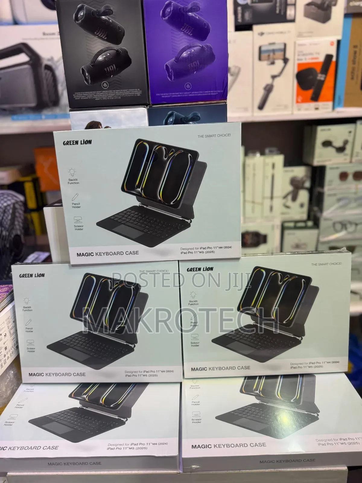 Green Lion Magic Keyboard Cause Designed for iPad Pro 11th M4 /M5 2025