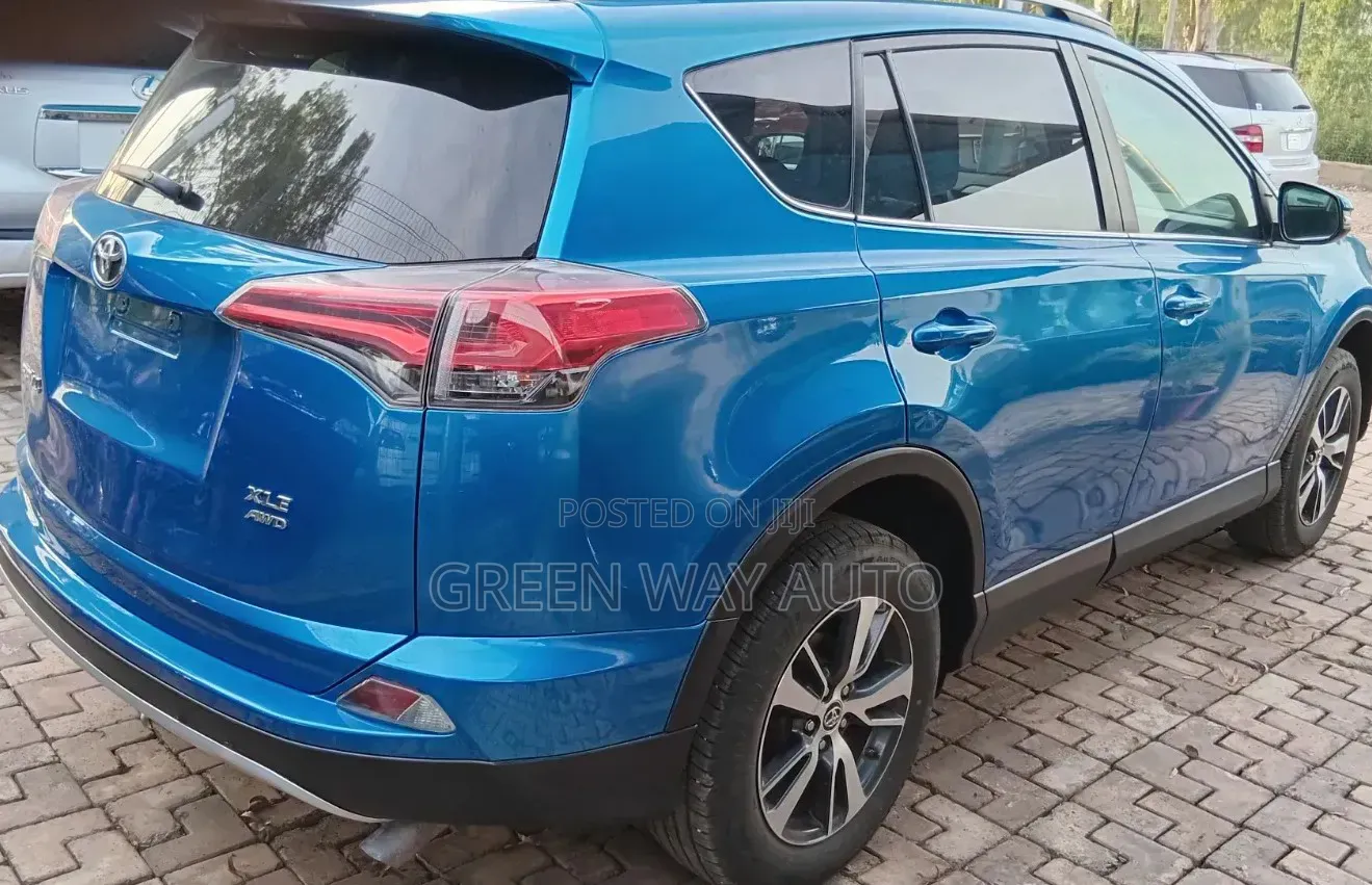 Toyota RAV4 XLE 4dr SUV AWD (2.5L 4cyl 6A) 2018 Blue
