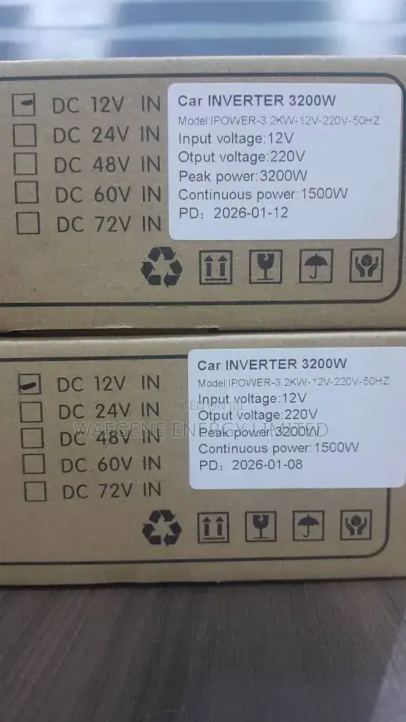 3000w 12v Pure Sine Wave Sachet Inverter