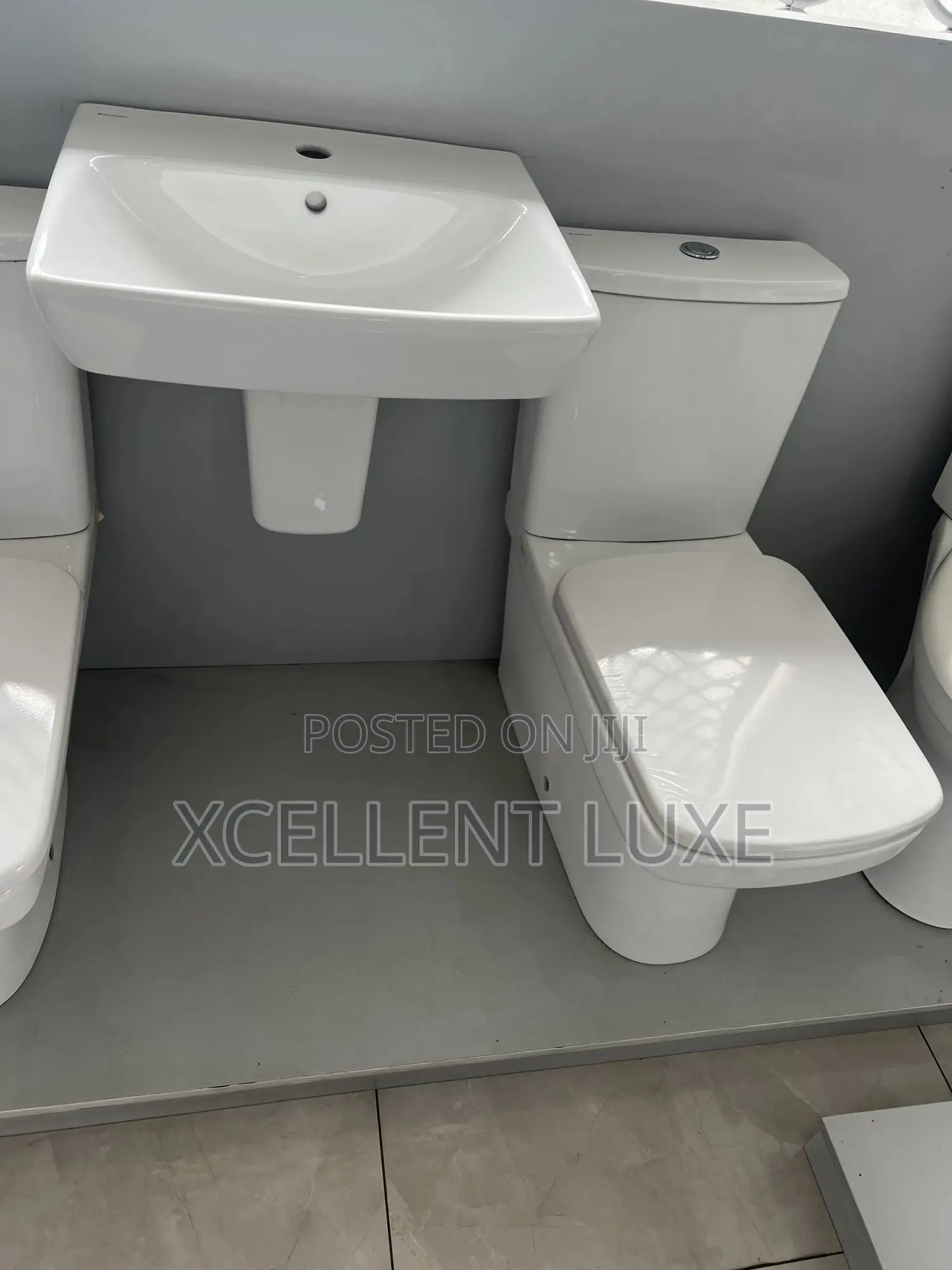 Geberit Floor Standing Wc With Suspended Wash Hand Basin